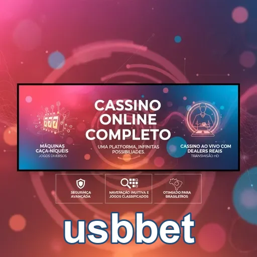 Usuário jogando no aplicativo cassino usbbet em um celular